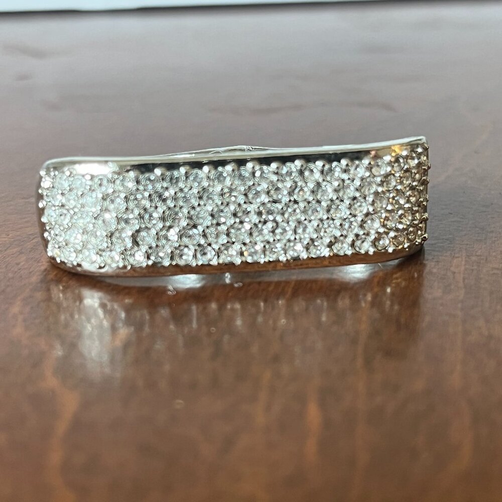 Cubic Zirconia Scarf Ring